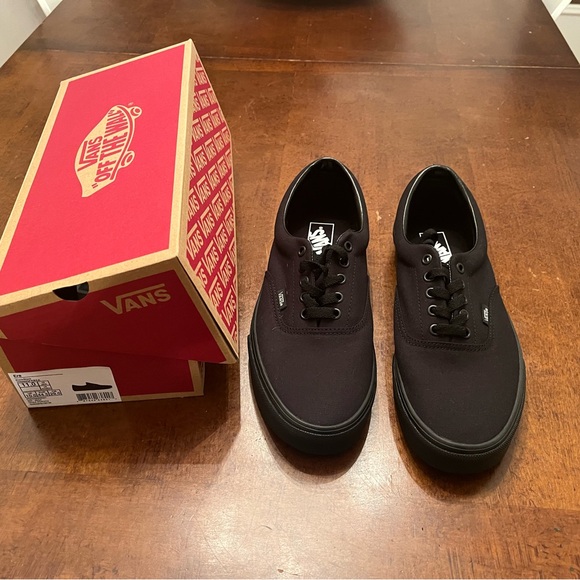 Vans Era Black Shoes Never Been Worn - Picture 1 of 5